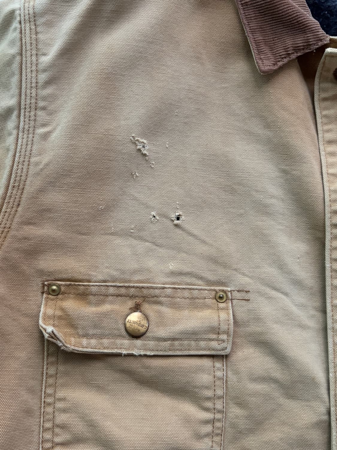 80-90s 칼하트 캔버스 덕 미시간 초어 자켓 USA (103) 상품이미지5