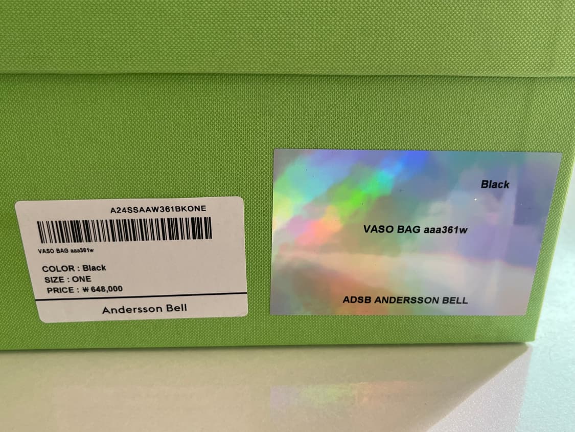 앤더슨벨 바소백 블랙 상품이미지5