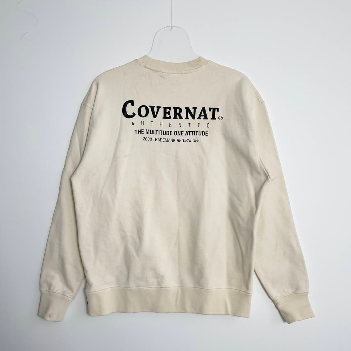 E2 커버낫 맨투맨 S사이즈 상품이미지3