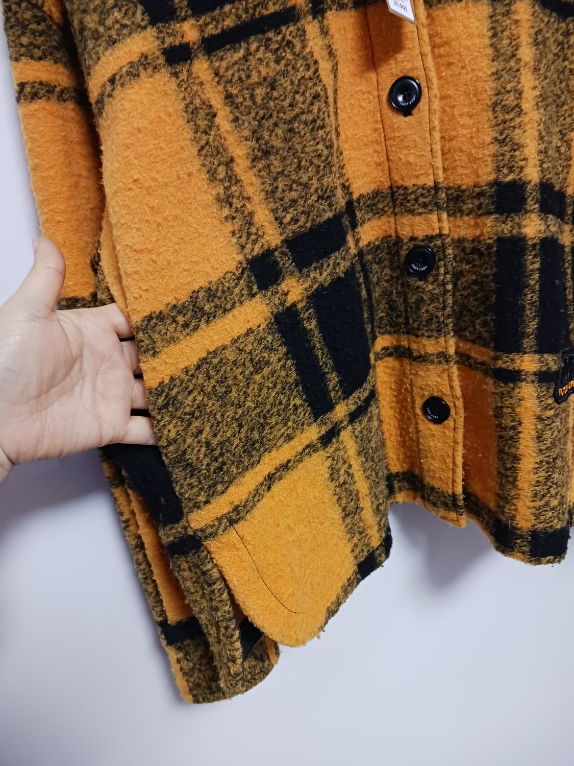 JUCY JUDY  체크울  블렌드  서켓 자켓 상품이미지5