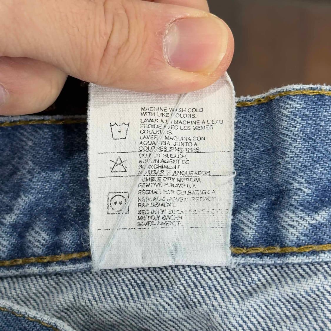 00s 칼하트 데님팬츠 42X30 상품이미지5
