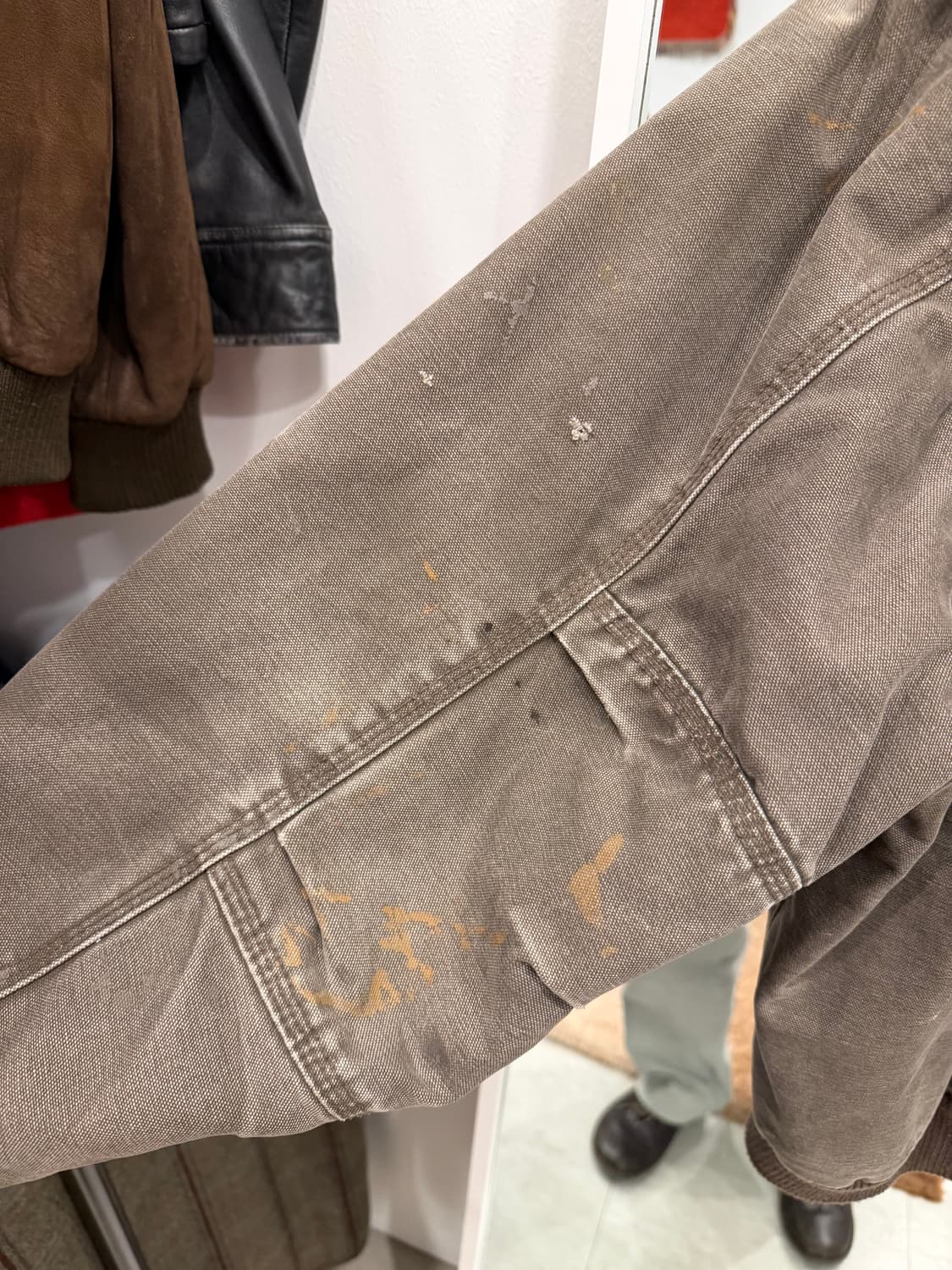 00s Walls 월즈 빈티지 페인팅 덕 액티브 후드 워크 자켓 상품이미지3