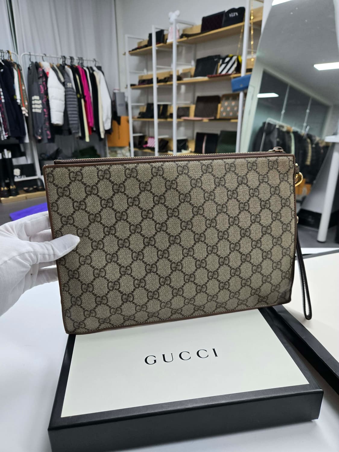 [정품]구찌 쿠리에 클러치백 상품이미지2