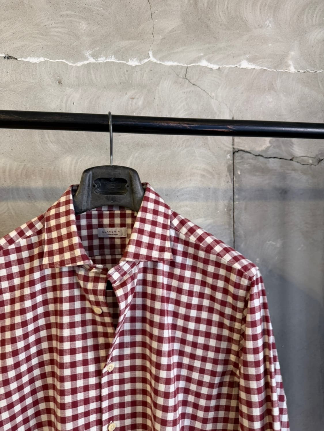 글랜셔츠 깅엄체크 셔츠 100 상품이미지4