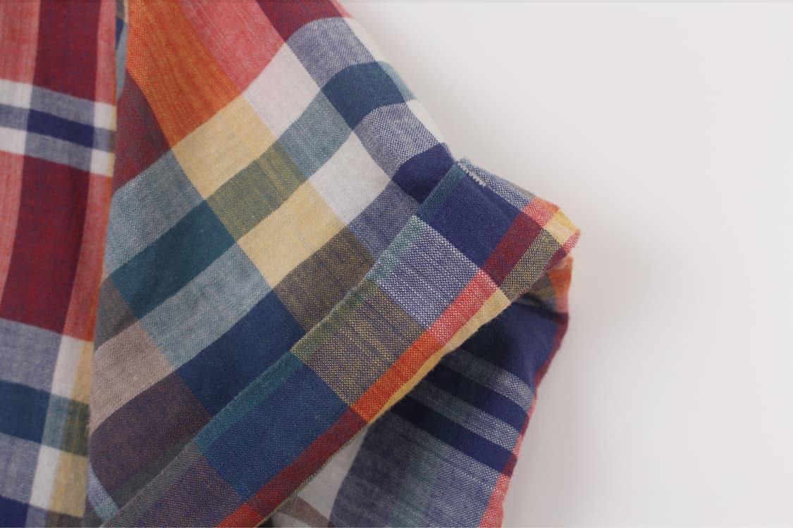 GYMPHLEX Madras Check Shirt 상품이미지5