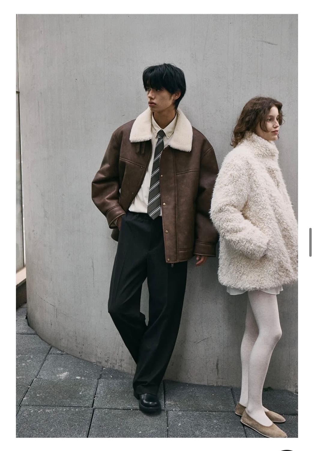 던스트 curly fur half jacket s사이즈 상품이미지3