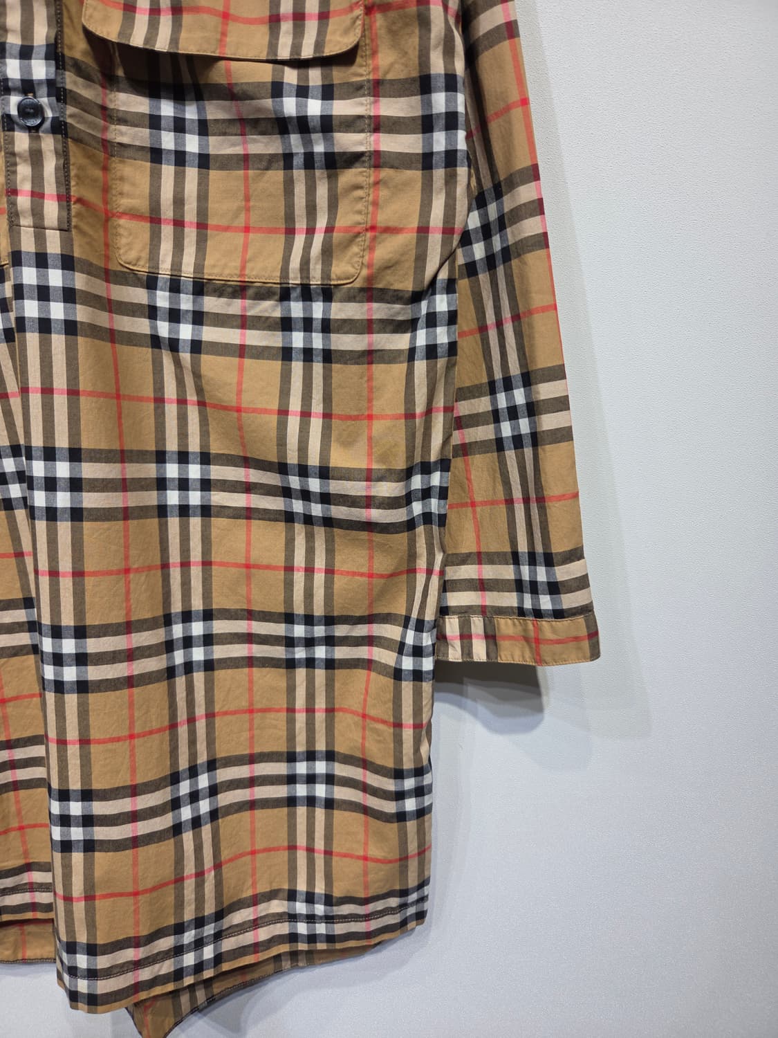 버버리(Burberry) 칠드런 노바체크 셔츠 원피스 상품이미지5