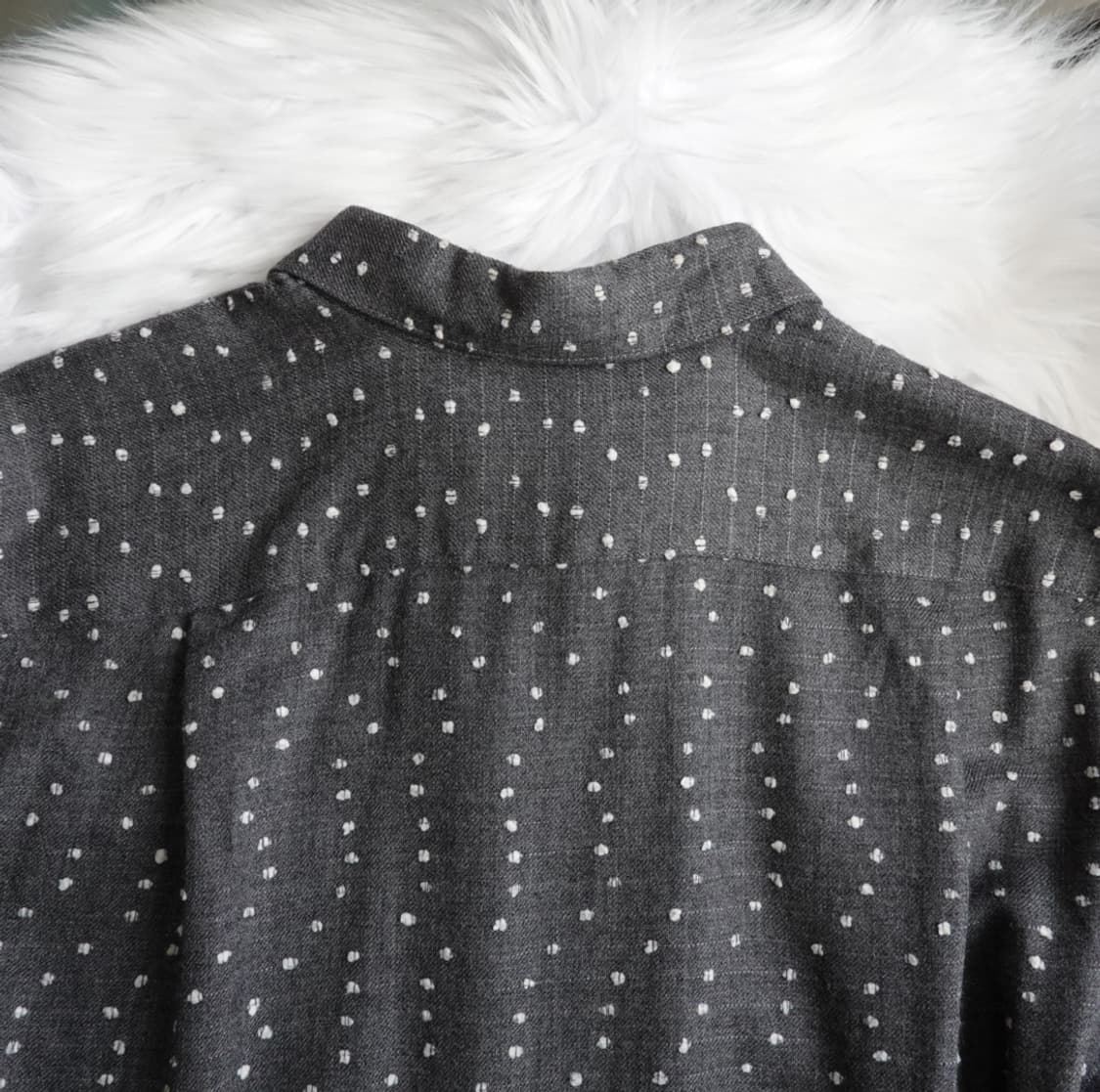 차콜 도트 패턴 셔츠 (COSIA BRIN) 1946 상품이미지8