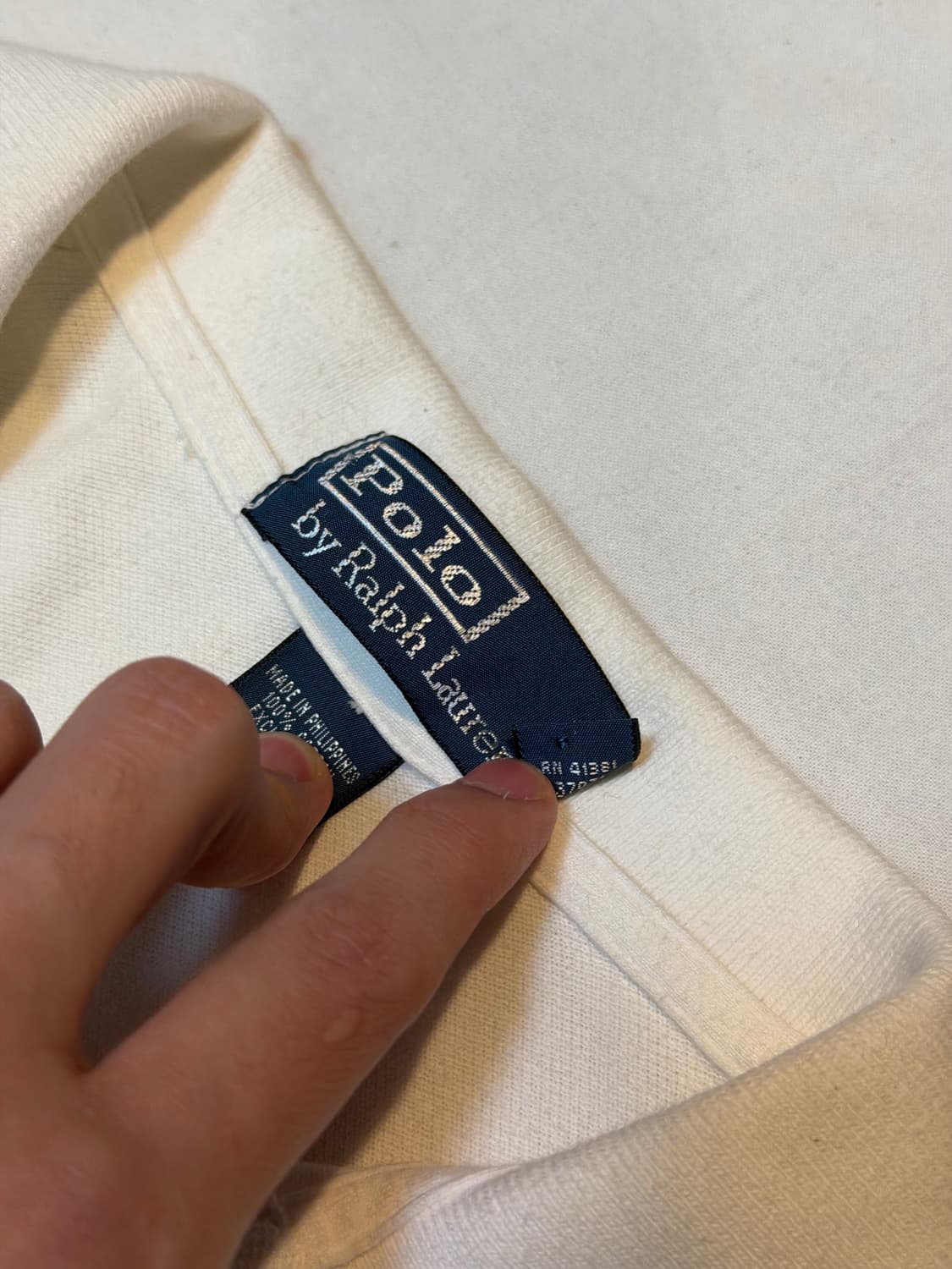 폴로 랄프로렌 빅포니 치프키프 카라티 화이트 상품이미지3