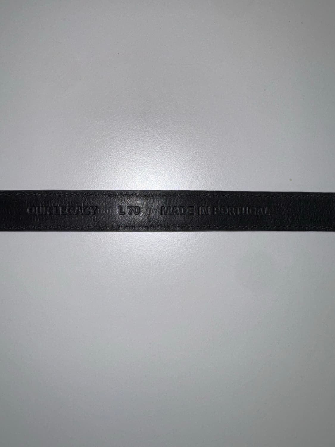 아워레가시 2cm 레더벨트 70 상품이미지3