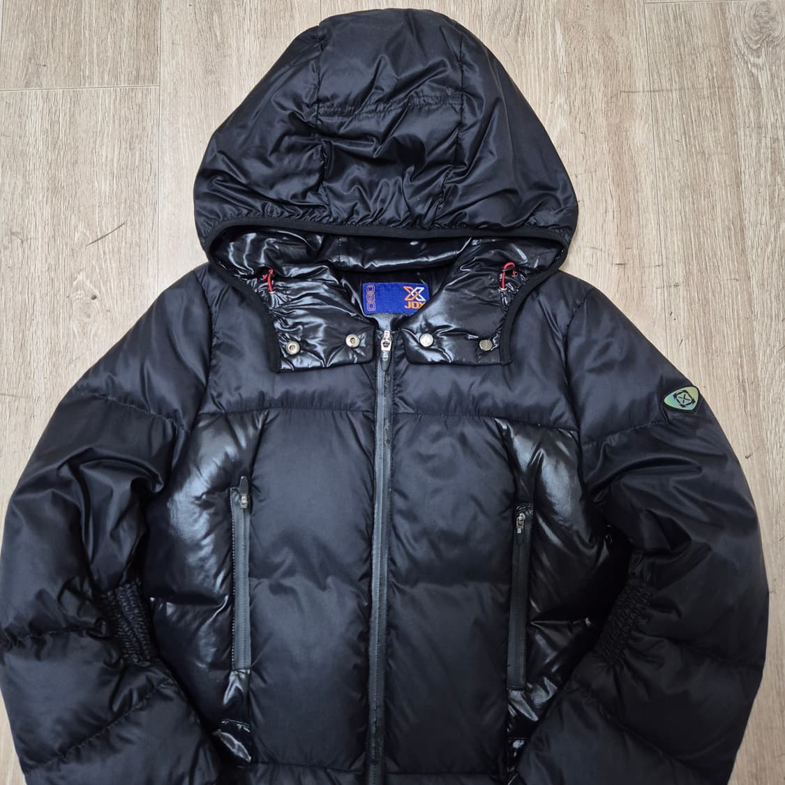 JDX 여성 골프웨어 구스다운 후드 패딩 상품이미지2