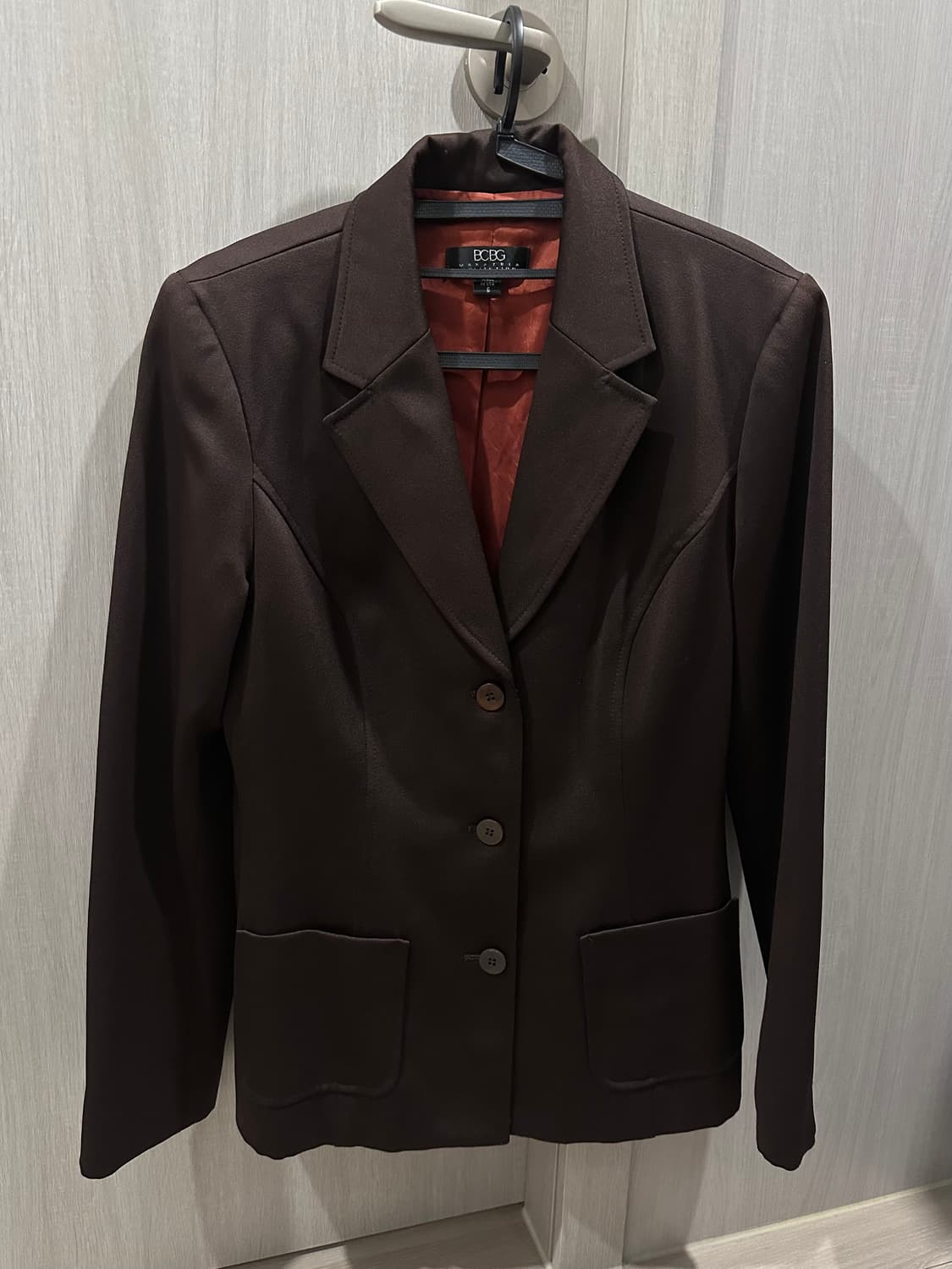 빈티지 브라운 와인 자켓 상품이미지1