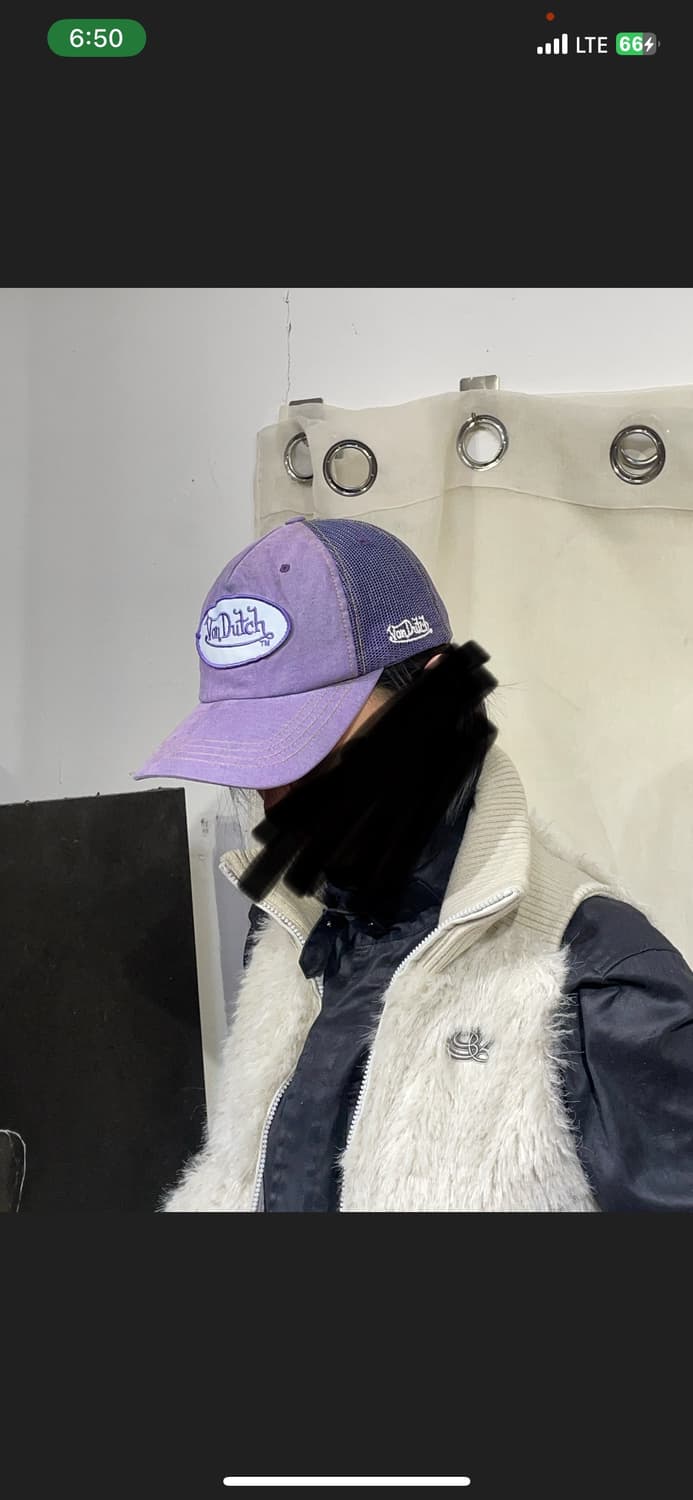 본더치 매쉬 볼캡 y2k 모자 상품이미지3