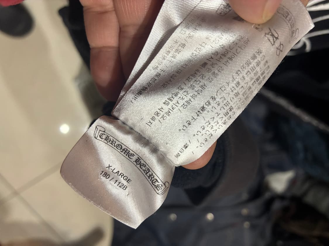 Chrome Hearts 크롬하츠 홀스슈 후드집업 (사용감 O) 상품이미지7