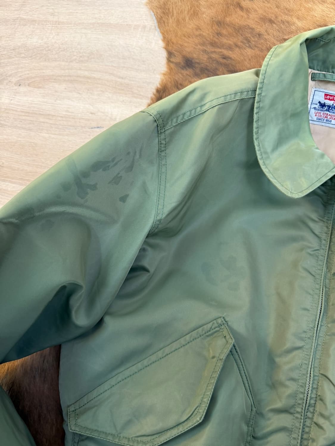 리바이스 CWU-45/p 봄버 자켓  상품이미지4