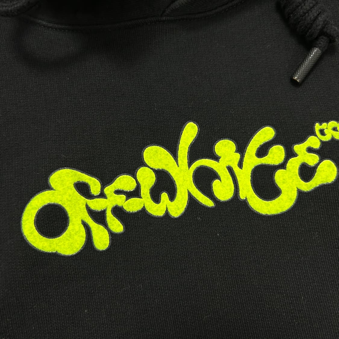 오프화이트 오퍼사이트 블랙 후드(XL) 상품이미지3