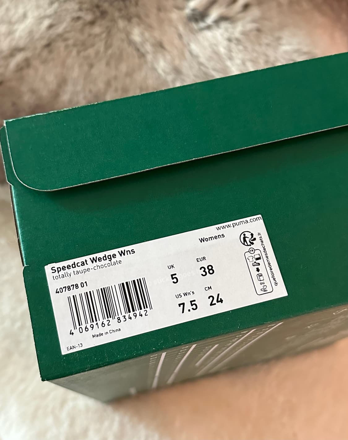 푸마 스피드캣 웨지 240 (새상품) 상품이미지5