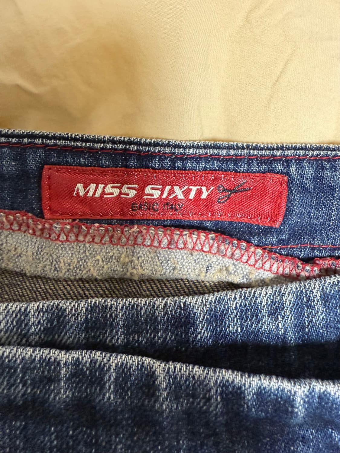 [벨라 하디드 착용] miss sixty 데님 스커트 상품이미지4