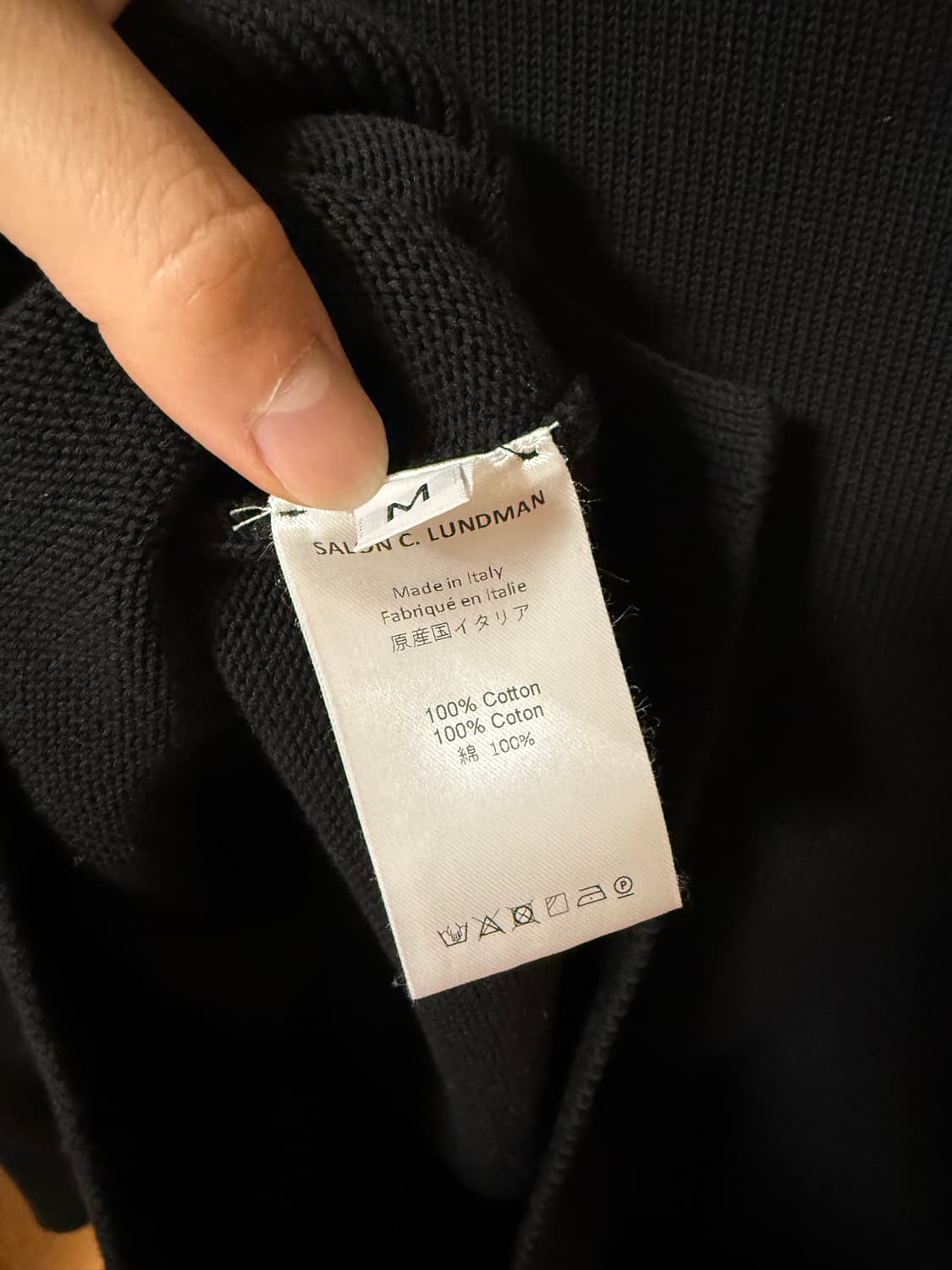 코튼 크루넥 니트 상품이미지5