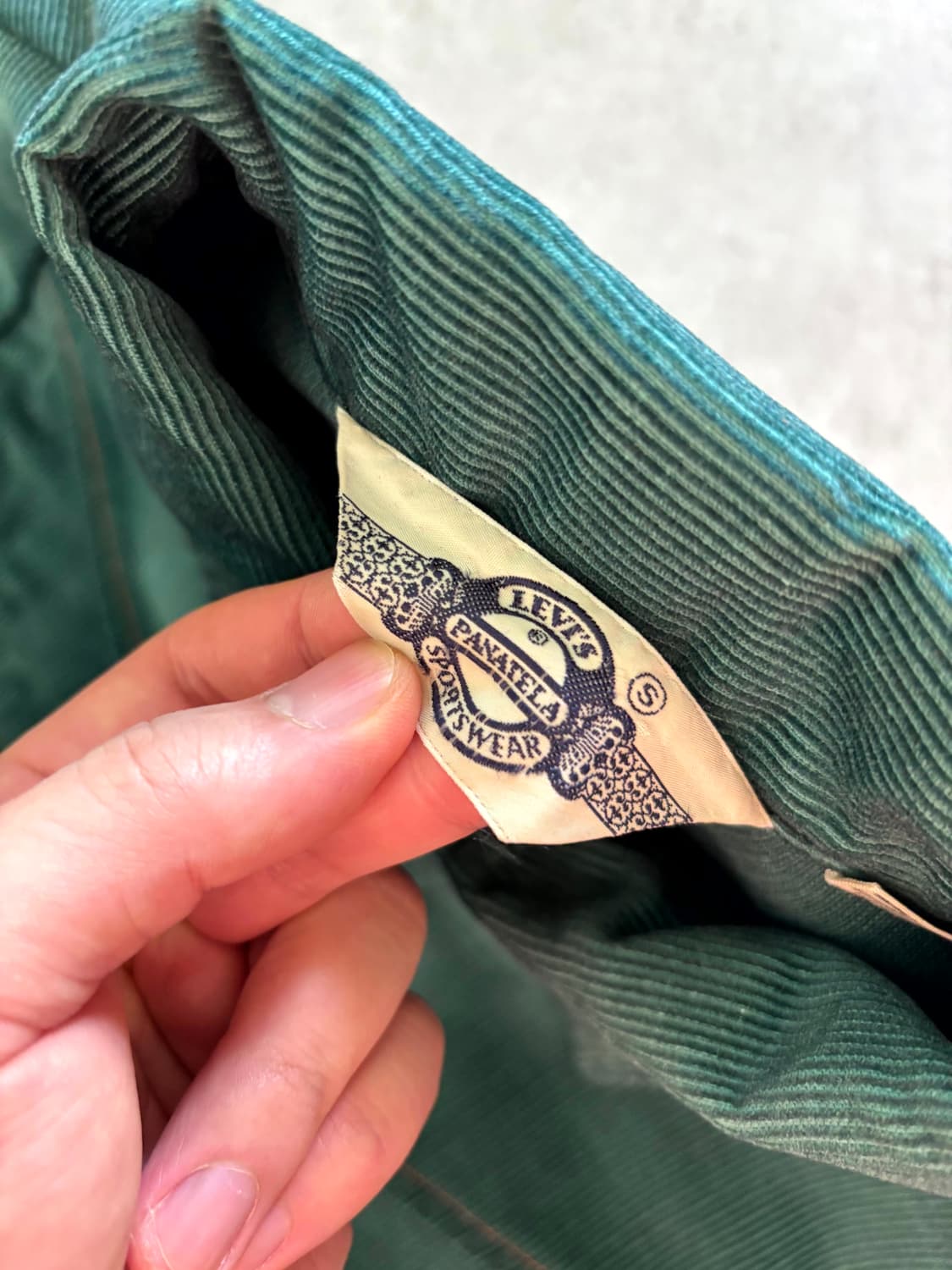 70's 리바이스 코듀로이 웨스턴 자켓 S(55~66) 상품이미지7