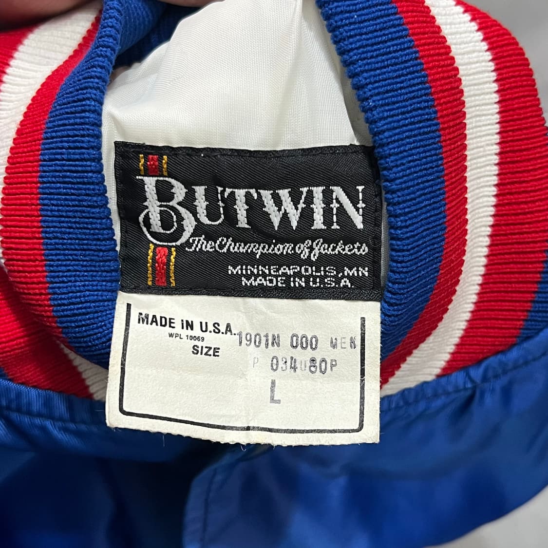  90s USA 새틴 자켓 y14585 상품이미지6