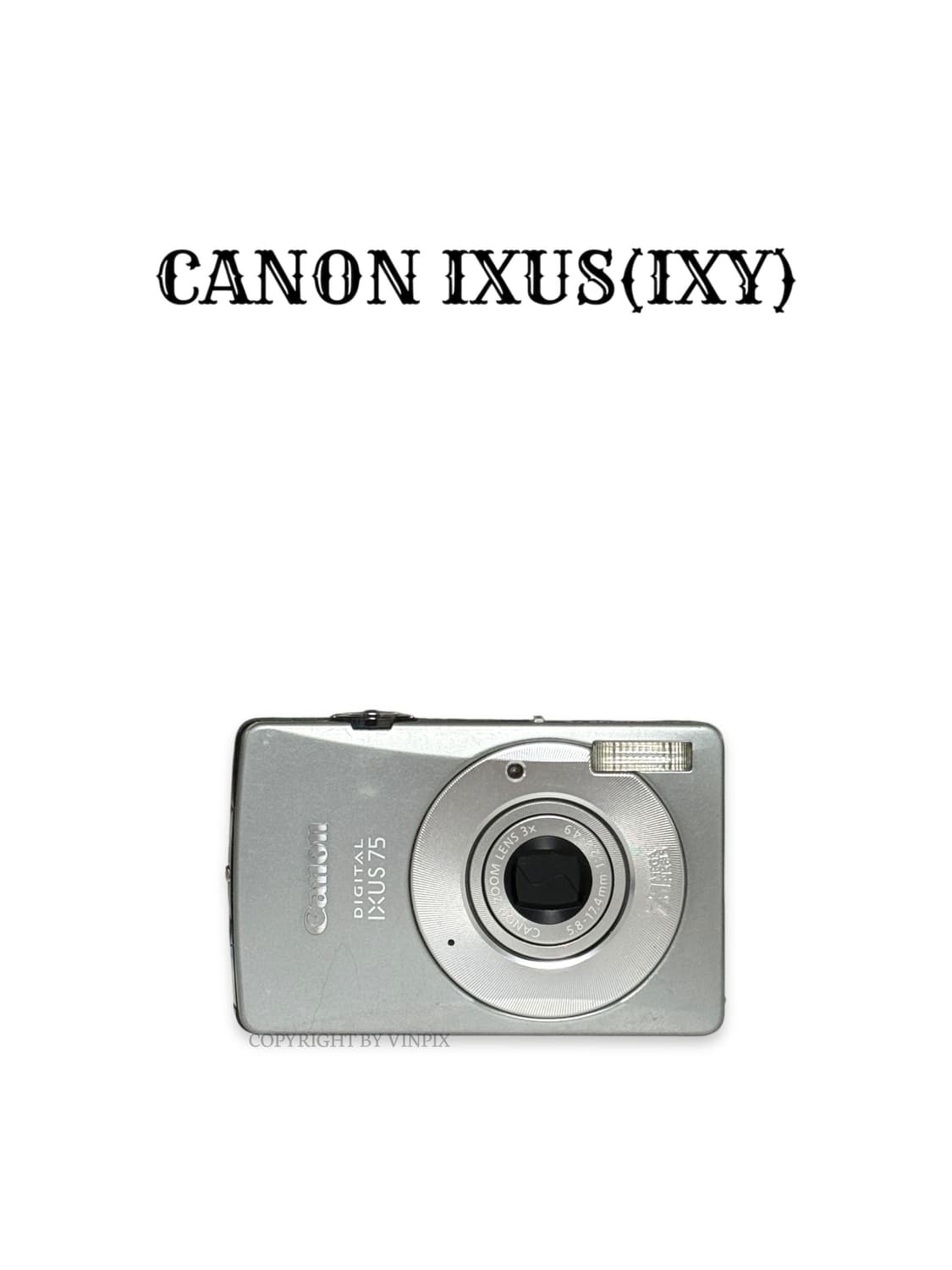 |유우시디카📷| 캐논 익서스 75(ixus 75) 디지털 카메라 디카 상품이미지1