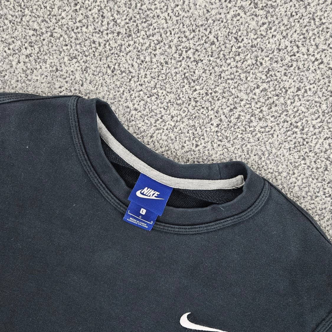 [L] 나이키 스우시 스몰로고 맨투맨 티셔츠 1103JM2 상품이미지2