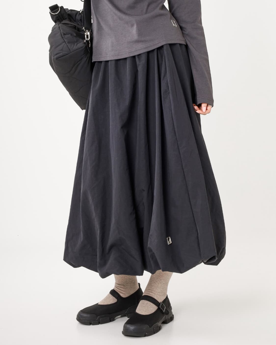 Re.i 리아이 클라우디 나일론 스커트 새상품 상품이미지4