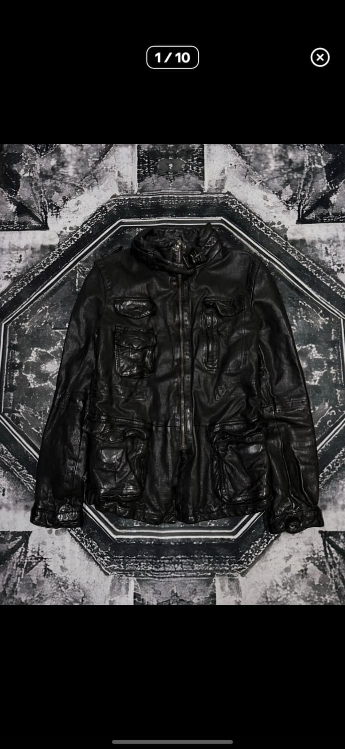 Neil barrett Buffalo Leather jacket 상품이미지1