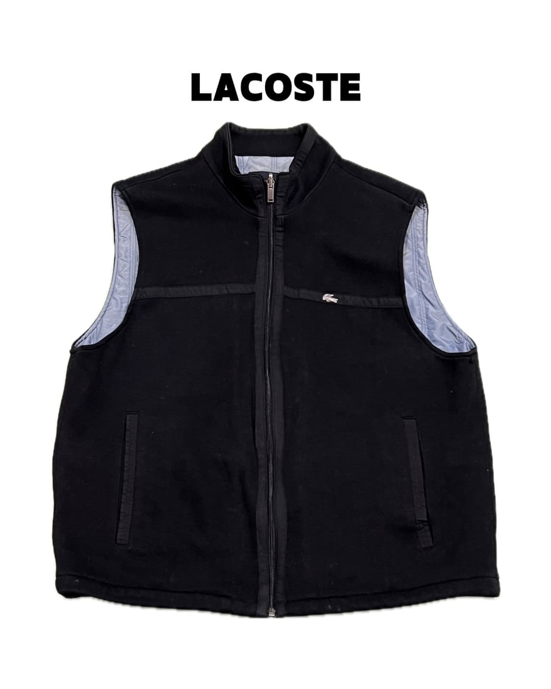 (105) 라코스테 올드스쿨 후리스 조끼 상품이미지1