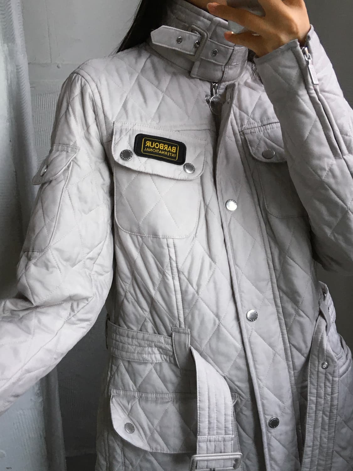 Barbour 바버 인터네셔널 퀼팅 자켓 상품이미지1