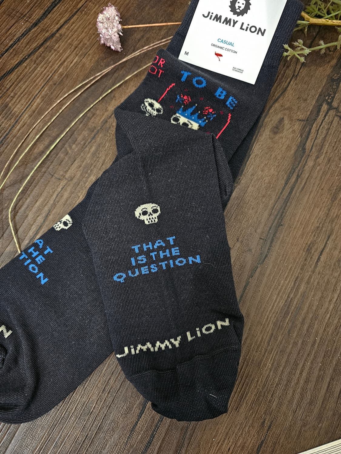 Jimmylion Hamlet 다크그레이 양말M 상품이미지4