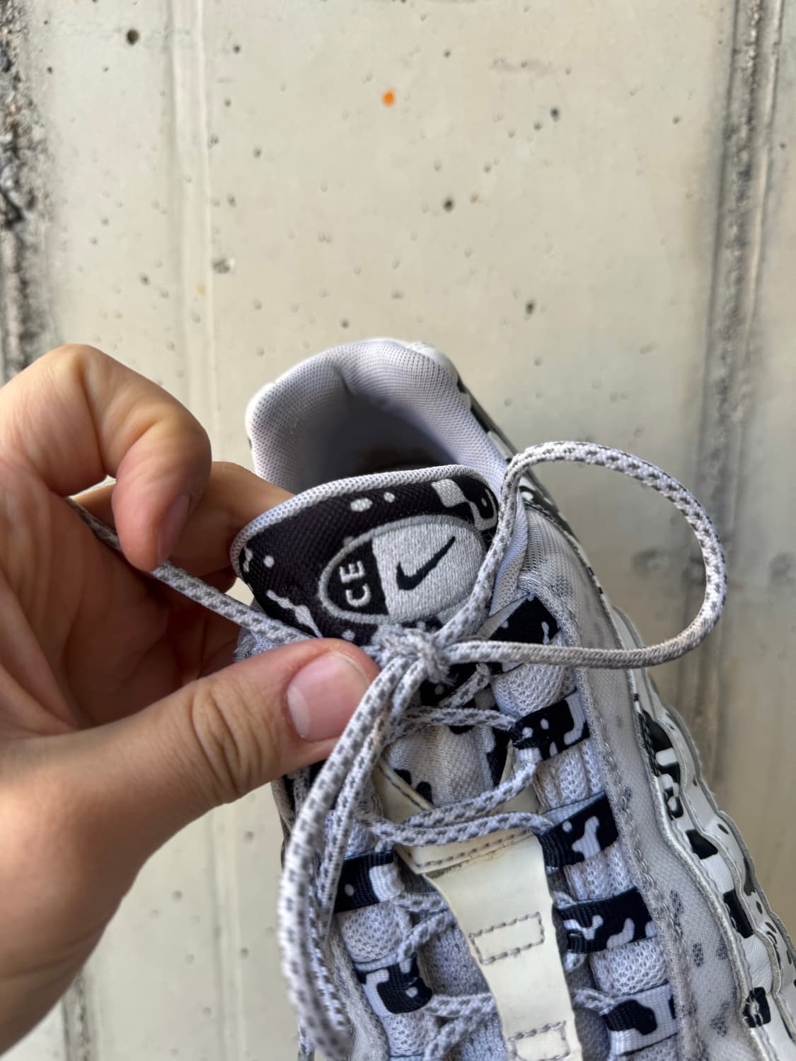 나이키 x 카브 엠트 에어맥스 95 화이트 상품이미지5