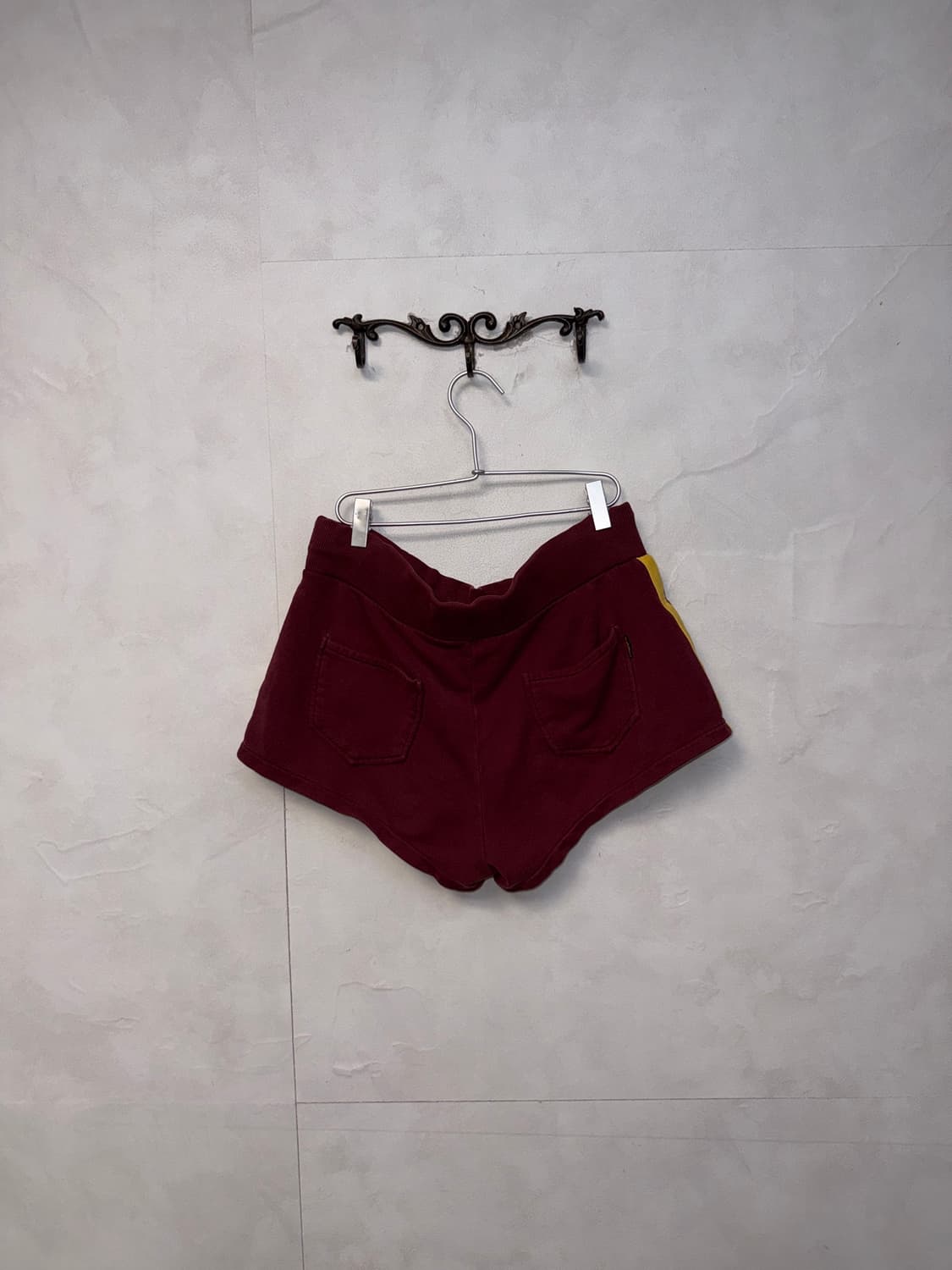 Burgundy 7 rugby track shorts 상품이미지4