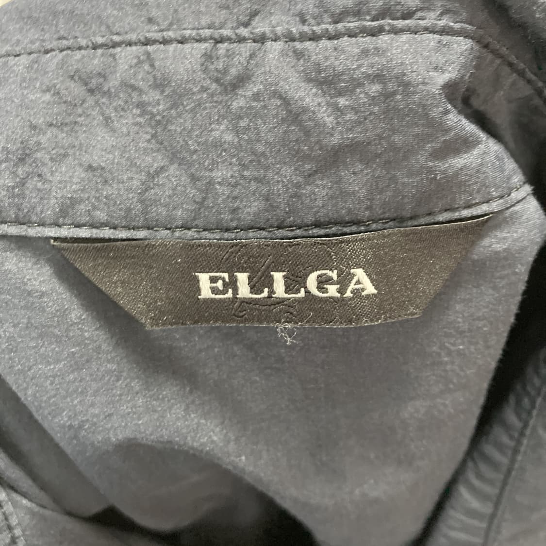 ELLGA 엘가 카라 반팔원피스 네이비 최상 F 상품이미지4