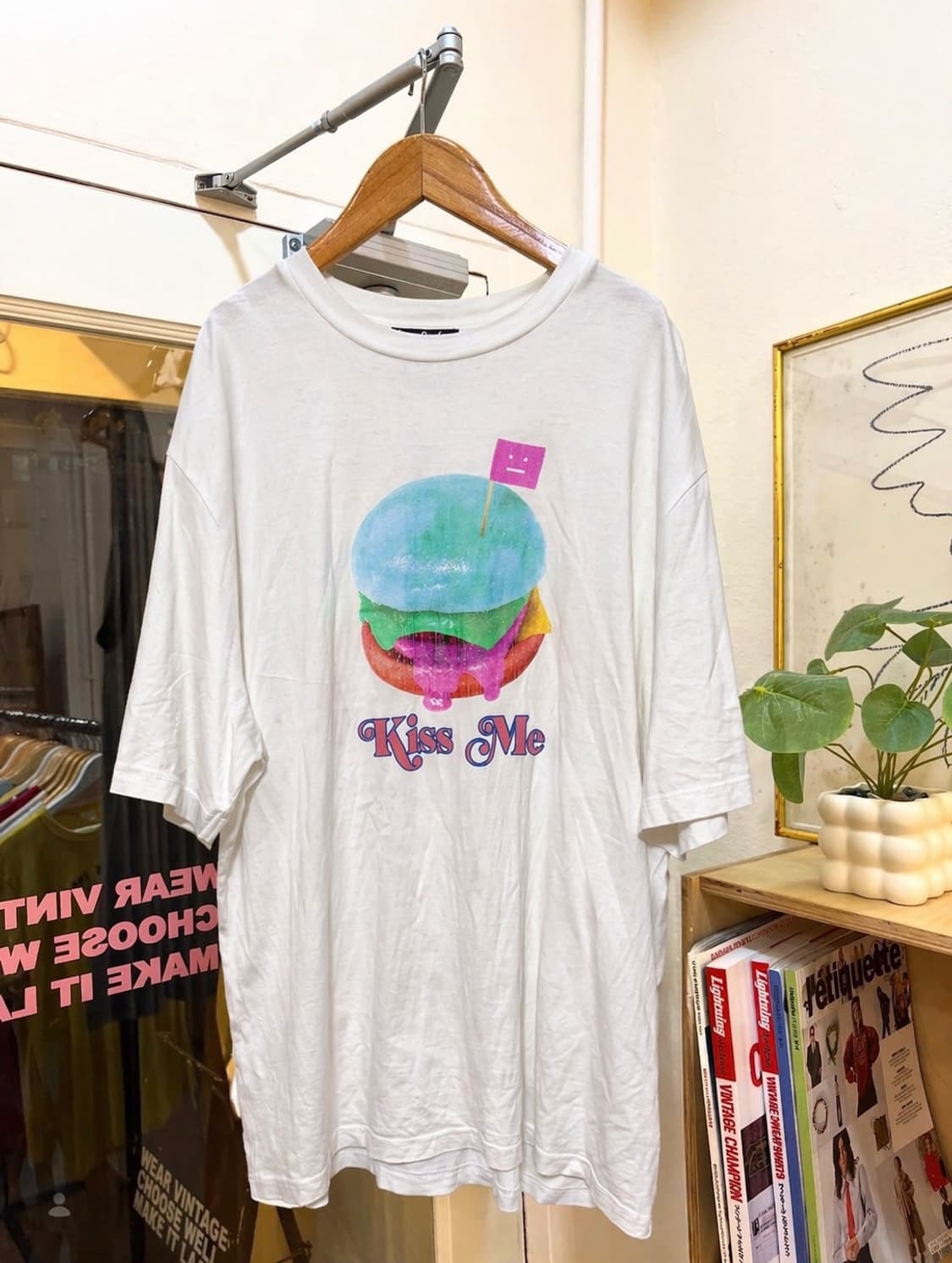 ACNE STUDIOS 버거 프린트 티셔츠 상품이미지2