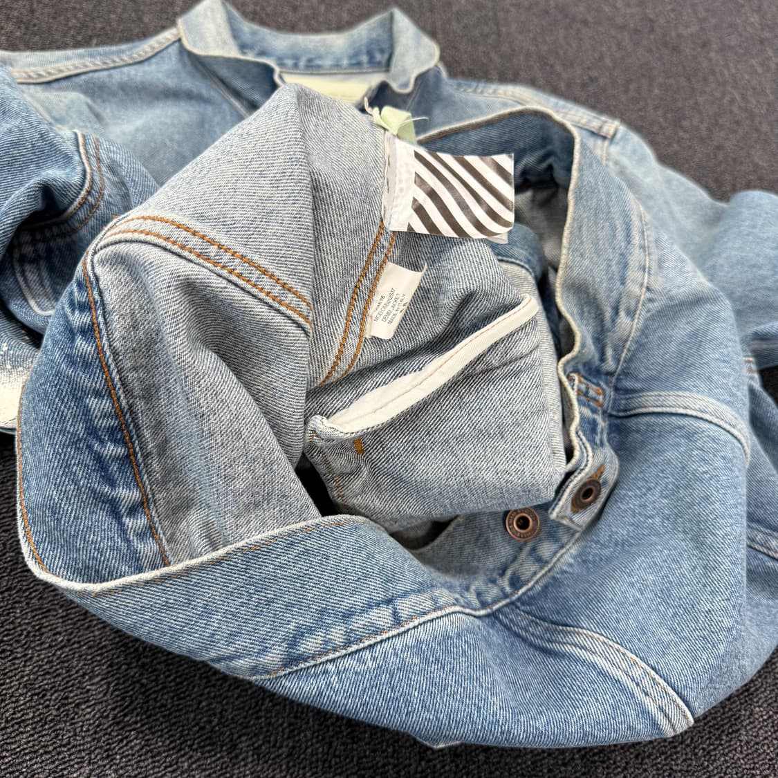 오프화이트 데님 자켓 상품이미지9