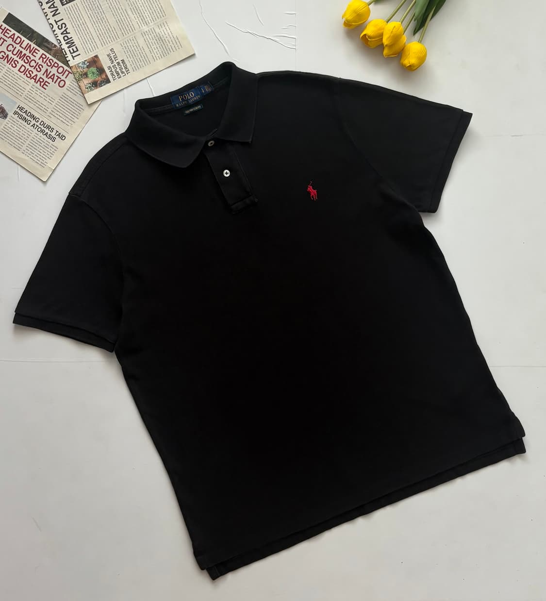 Polo 폴로랄프로렌 블랙 PK 카라티  상품이미지1