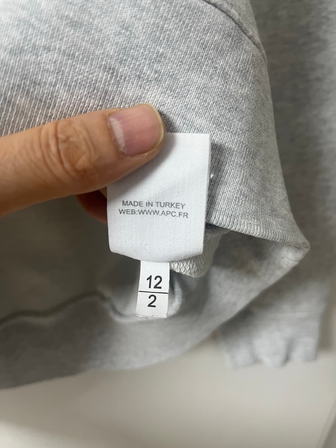 아페세 맨투맨 APC 맨투맨 상품이미지10