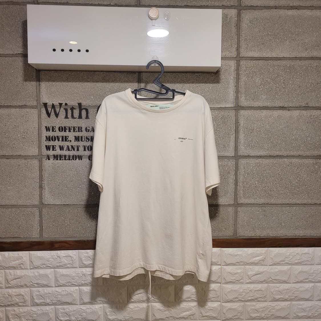 오프화이트 유화 애로우 반팔 XS 상품이미지3