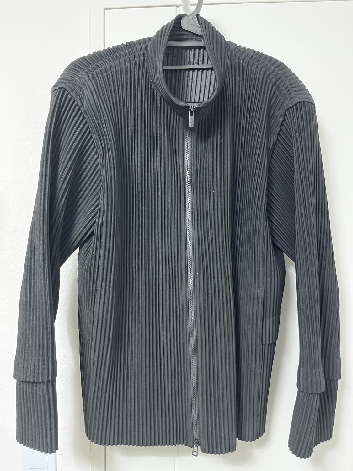 옴므플리세 카고집업블루종 싸게 팝니다. 상품이미지3