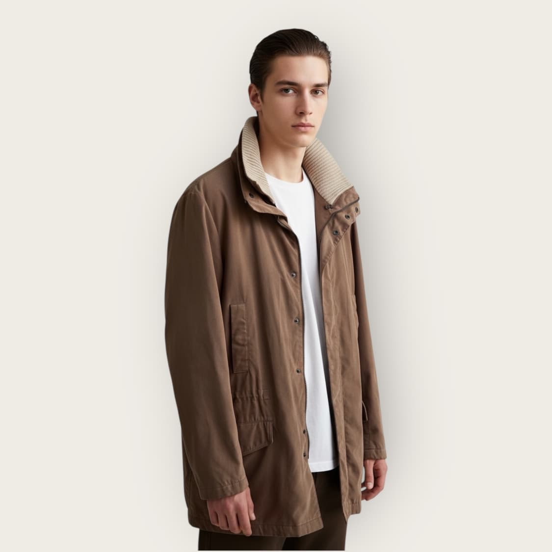 50/ 브루넬로쿠치넬리 캐시미어 블랜딩 패디드 코트 상품이미지1