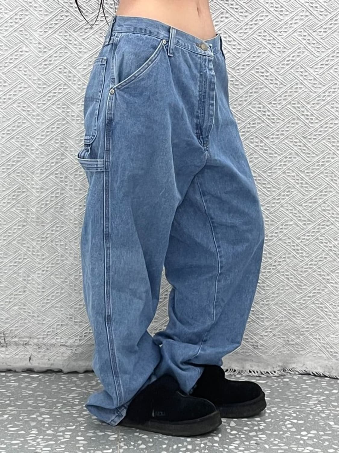 랭글러 컨트리 레트로 빈티지 카펜터 데님팬츠 36인치 C10197 상품이미지1