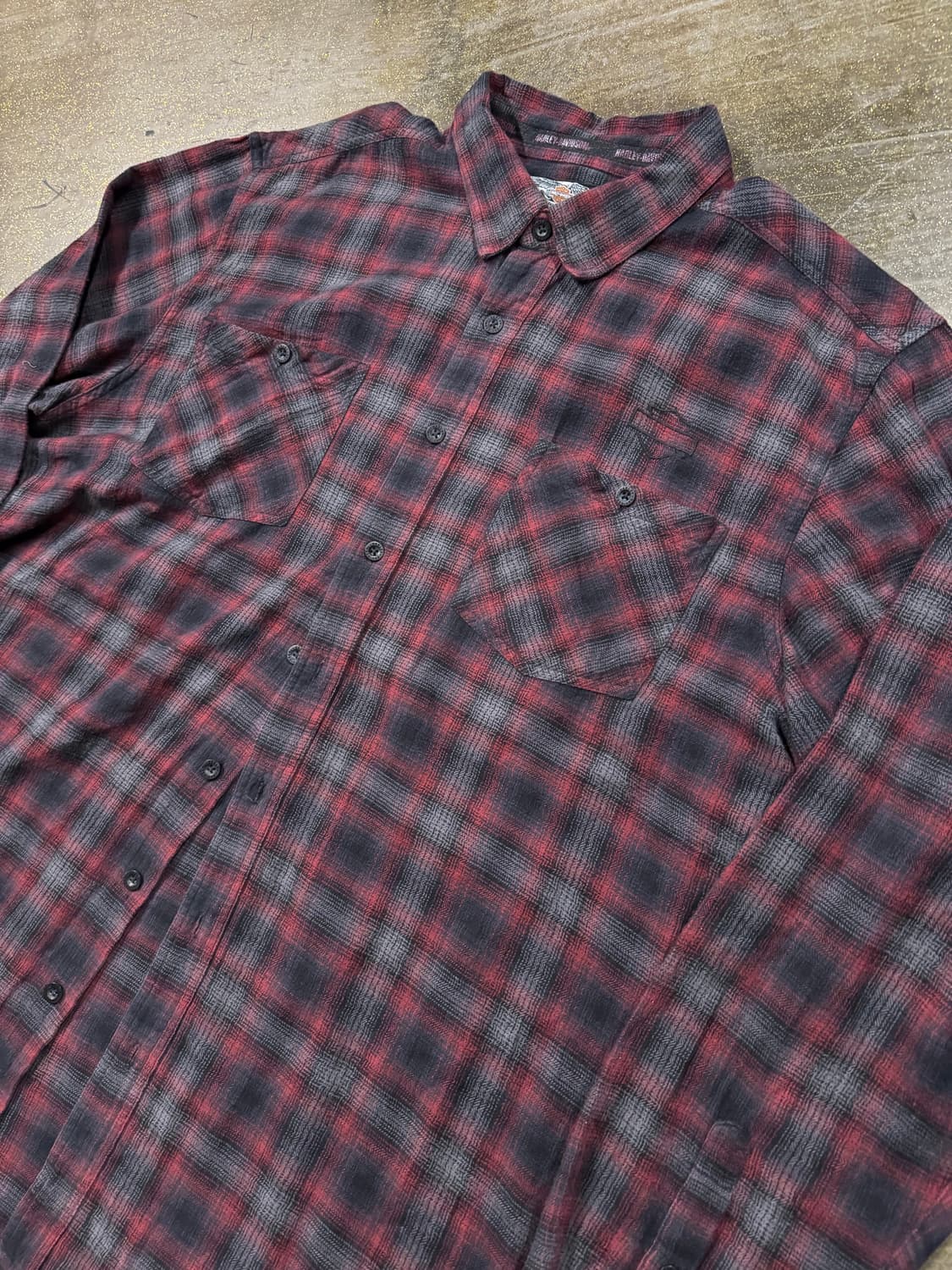 Harley Davidson Plaid Shirts 상품이미지3