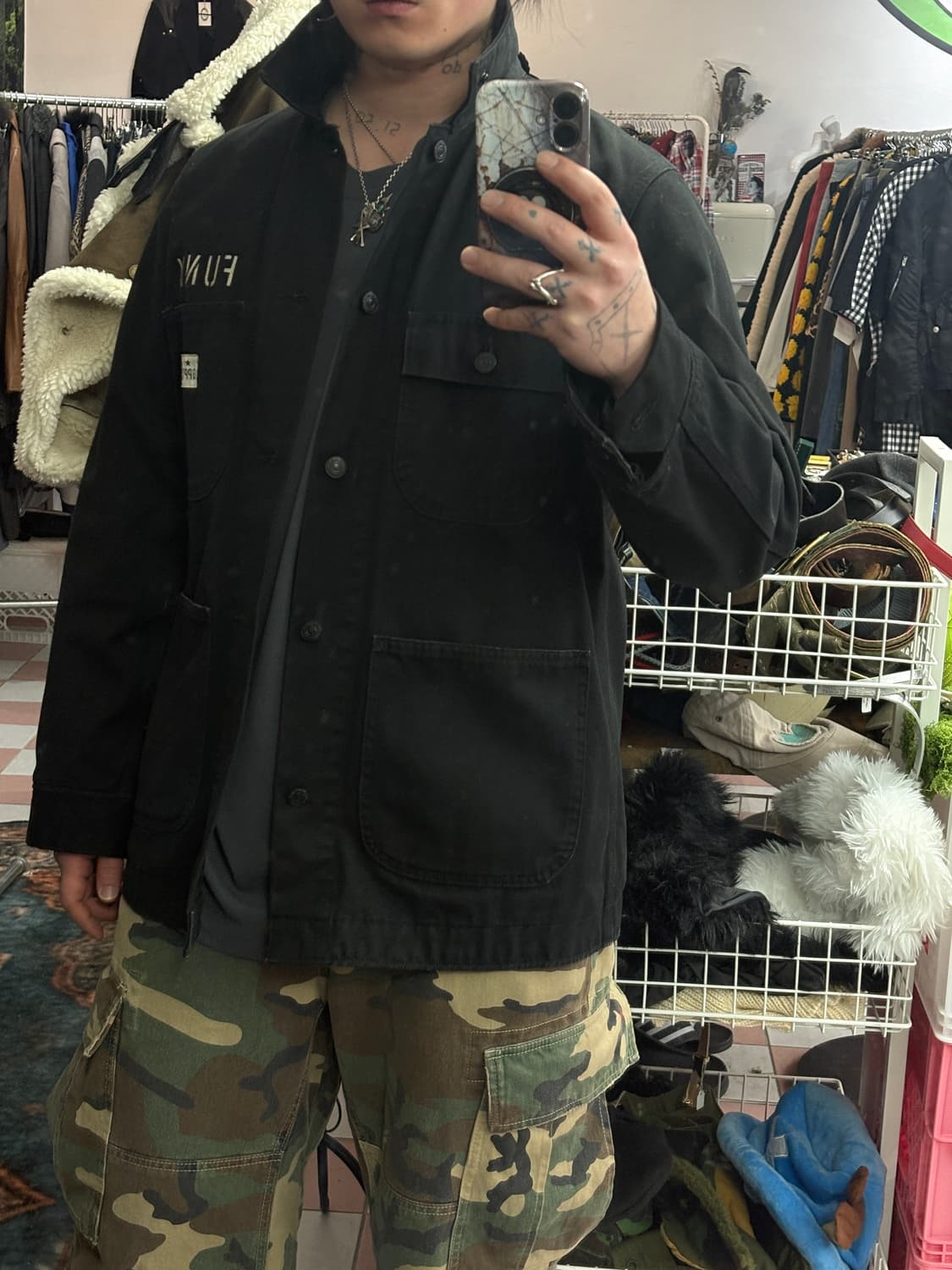 TTF✳️와코마리아 FUNK 데님 자켓 상품이미지9