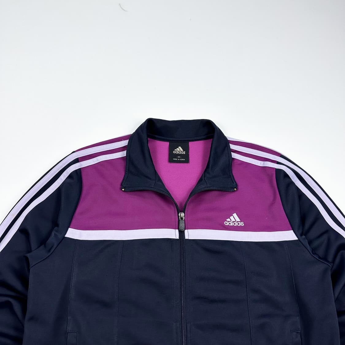 아디다스 오리지널 퍼플 네이비 트랙탑 져지 (M 여성추천) 상품이미지1