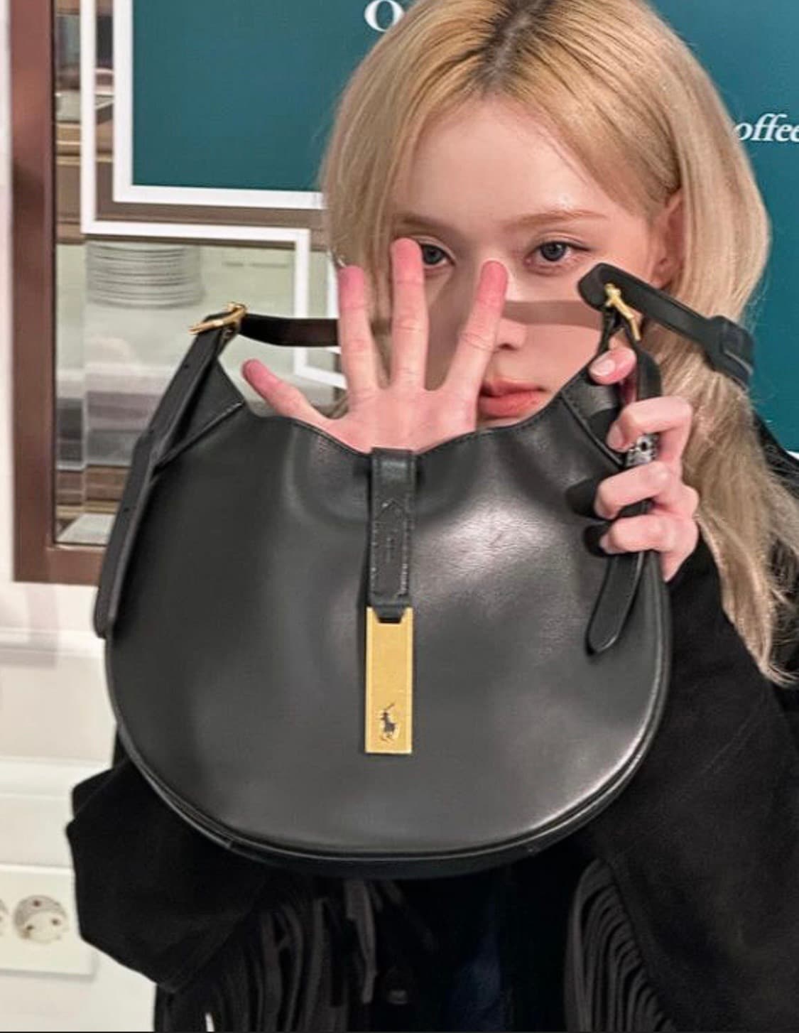 폴로 ID레더 미디 숄더백 상품이미지4