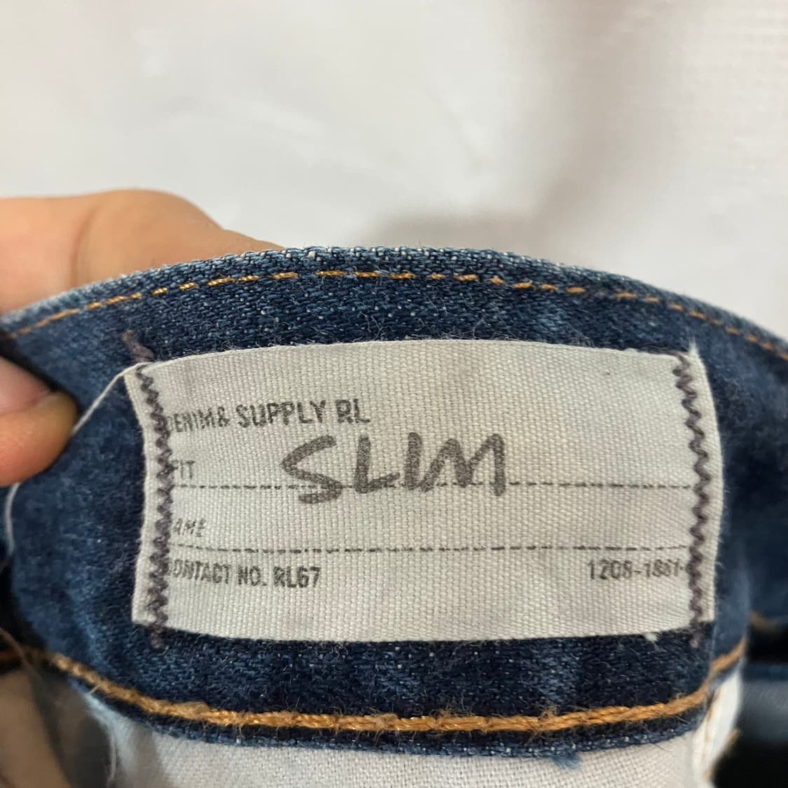 데님앤서플라이 워크 데님팬츠 상품이미지5