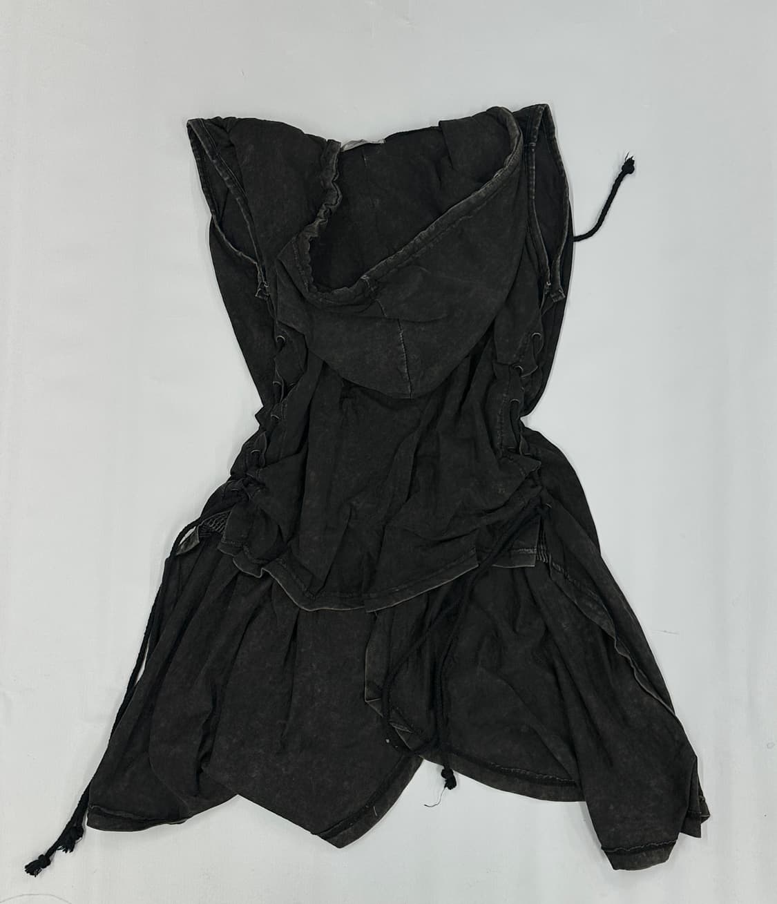 ⛓️고스로리 지뢰계 펑크 코디세트 ⛓️프린팅 티셔츠 언발 가디건 락  상품이미지5