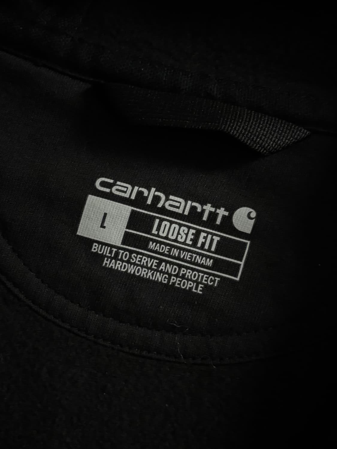 Carhartt 칼하트 블랙컬러 후드집업 상품이미지6
